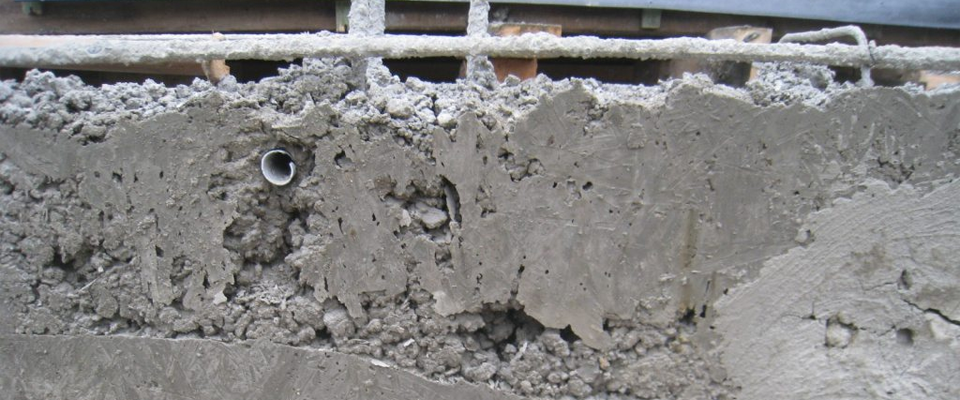 бетон крошится после зимы